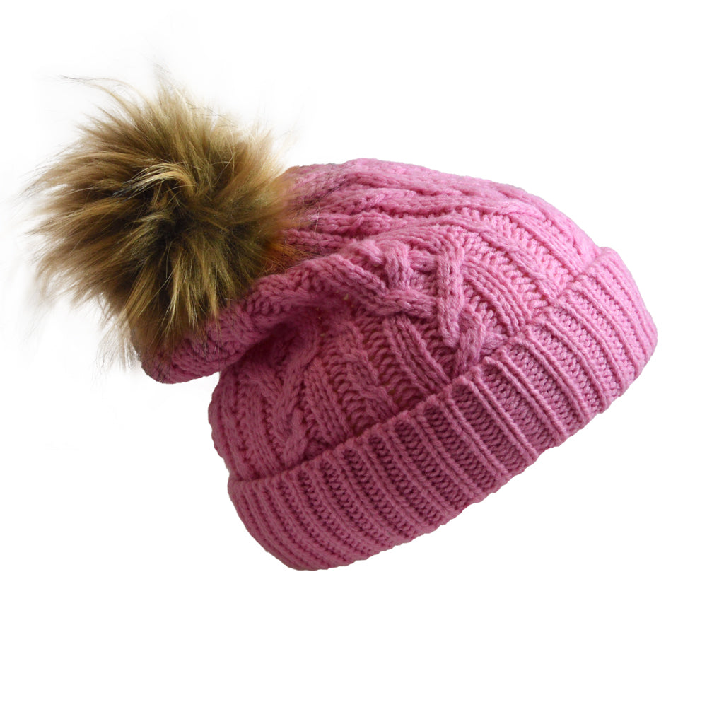 Beanie Winter Hat | Pink