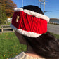 Headband | Cable Knit Red