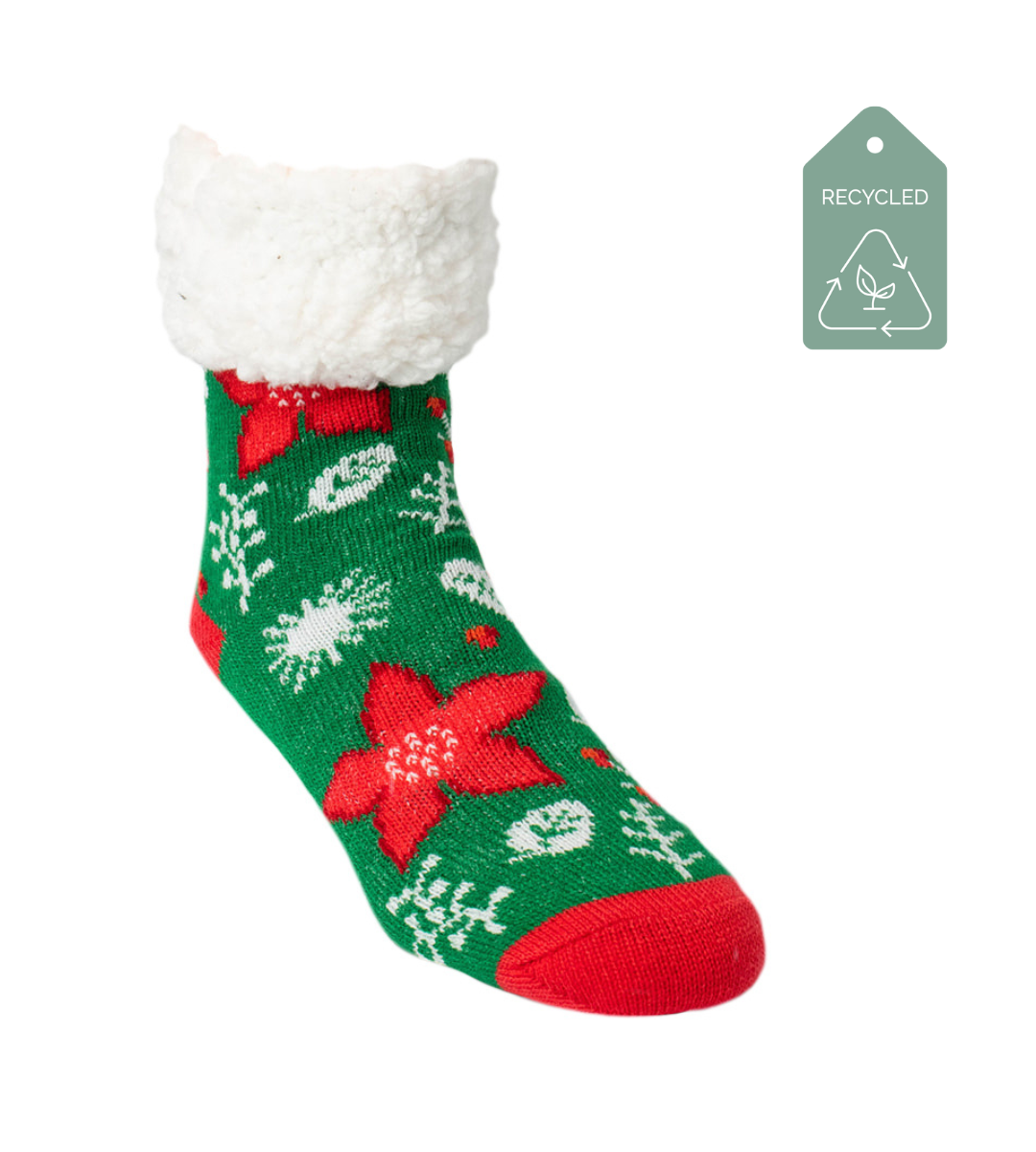 Holly Country Pine - Recycled Slipper Socks
