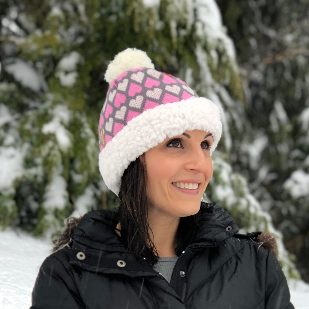 Winter Beanie | Heart Valentine
