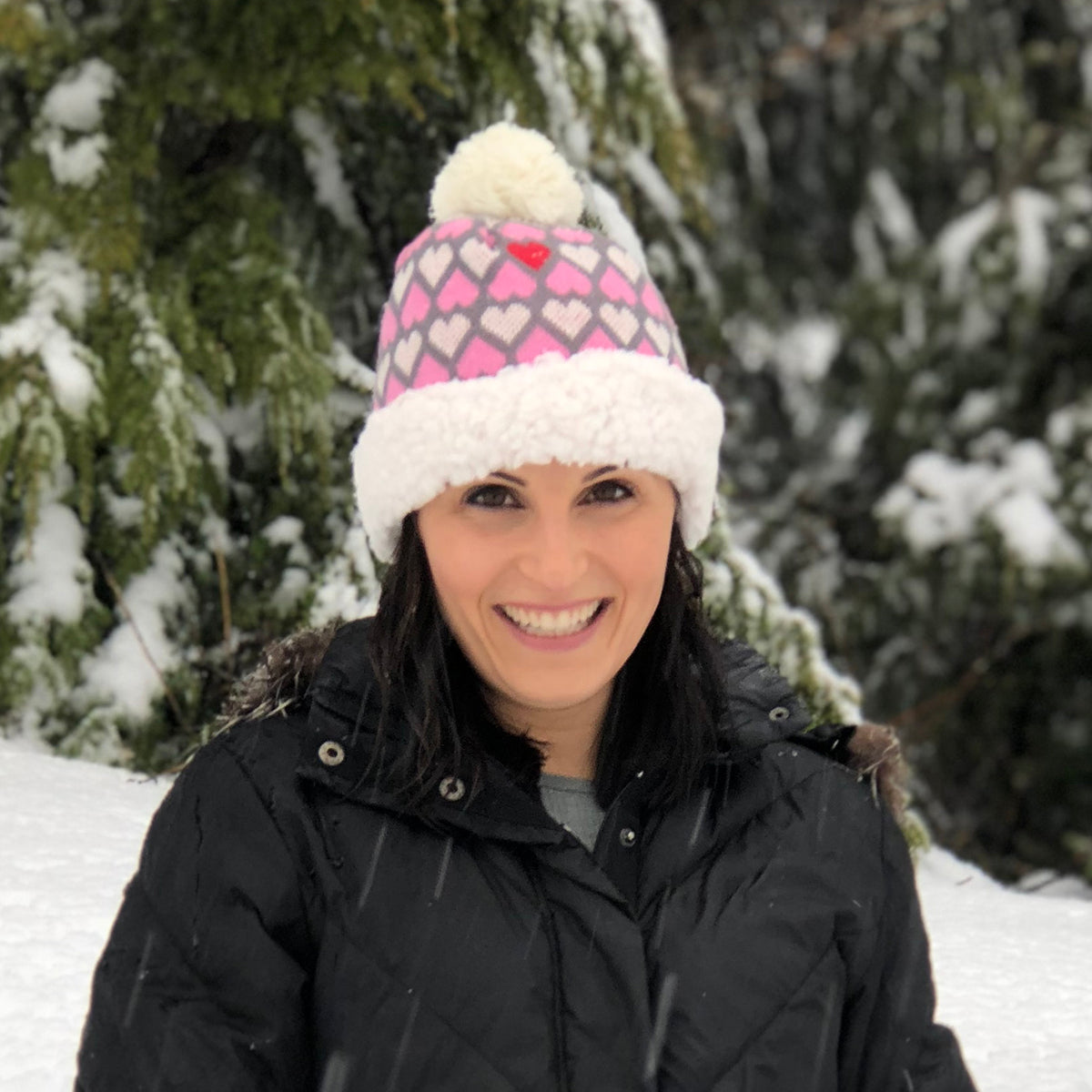 Winter Beanie | Heart Valentine