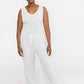 Kaitlyn Crop Sleep Pants | Pebble Grey