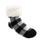 Lumberjack White - Kids & Toddler Recycled Slipper Socks