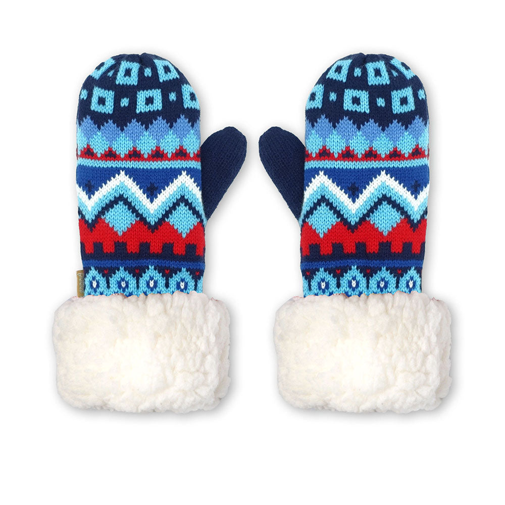Mittens | Nordic Blue