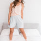 Masie Boyfriend Shorts | Dew Drop