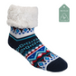Nordic Blue - Recycled Slipper Socks