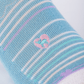 Bamboo Socks | No Fuss No-Show | Seaside Blue
