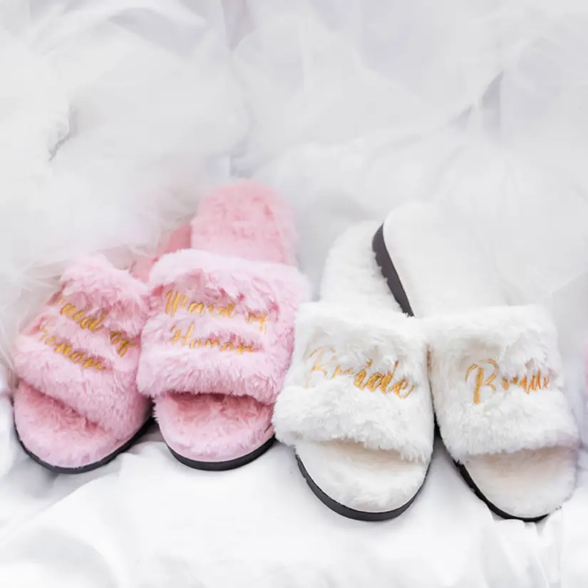 Outdoor Sole Bridal Collection -  Pink Chenille