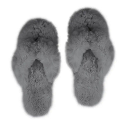 Outdoor Sole Flip Fluff - Charcoal