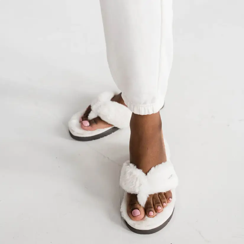 Outdoor Sole Flip Fluff - Cloud