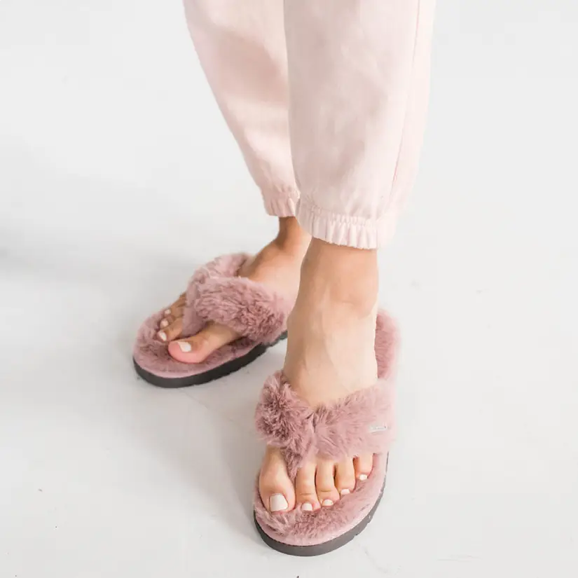 Outdoor Sole Flip Fluff - Elderberry