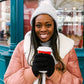 Touchscreen Tech Gloves | Faux Cashmere Black