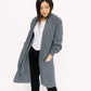 Faux Cashmere Valentini Cardigan | Grey