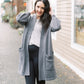 Faux Cashmere Valentini Cardigan | Grey