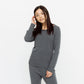 Faux Cashmere Cesani Sweater | Grey