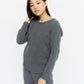 Faux Cashmere Cesani Sweater | Grey