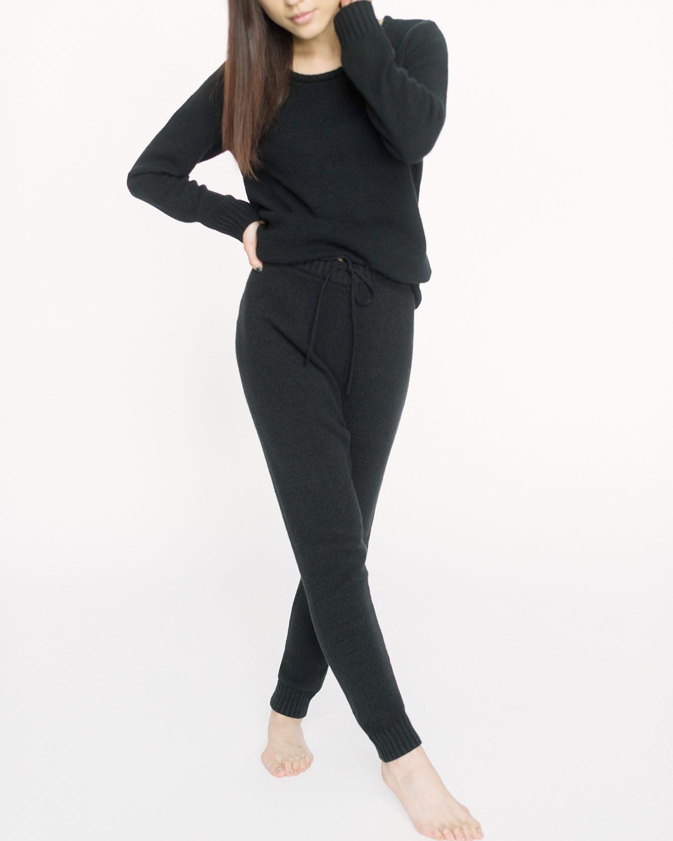 Faux Cashmere Fontaleoni Jogger