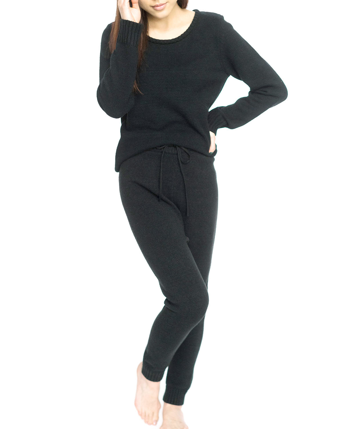 Faux Cashmere Fontaleoni Jogger