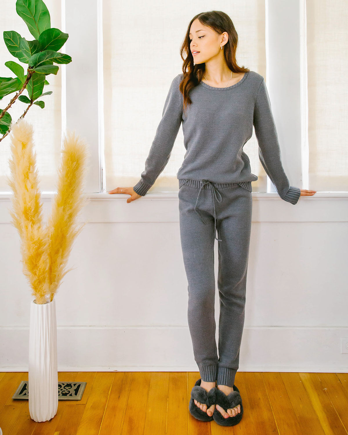Faux Cashmere Fontaleoni Jogger