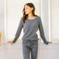 Faux Cashmere Cesani Sweater | Black