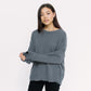 Faux Cashmere Marchesi Sweater | Black