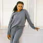 Faux Cashmere Marchesi Sweater | Black
