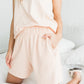 Masie Boyfriend Shorts | Apricot