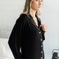Gracie Sleep Shirt Dress | Black