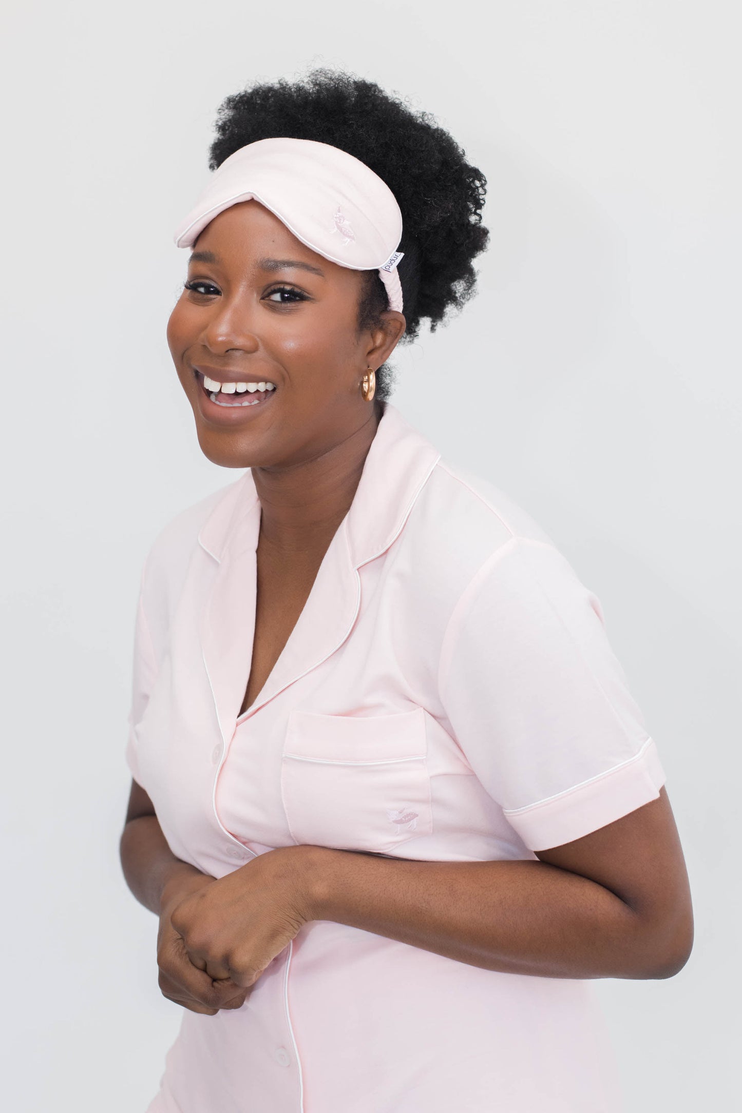 Jessie Eye Mask | Tonal Pudu | First Blush