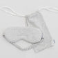 Jessie Eye Mask | Tonal Pudu | Pebble Grey