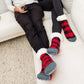 Classic Slipper Socks | Lumberjack  Red