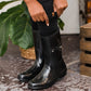 Black Recycled Boot Socks - Adult Tall