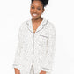Korrah Pajama Shirt | Cloud with Black Dots