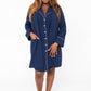 Dahlia Belted Kimono | Blue Sail