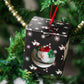 Santa Ornament | Holiday Ornaments | Quarter Crew Bamboo Socks