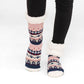 Nordic Bridalrose - Recycled Slipper Socks