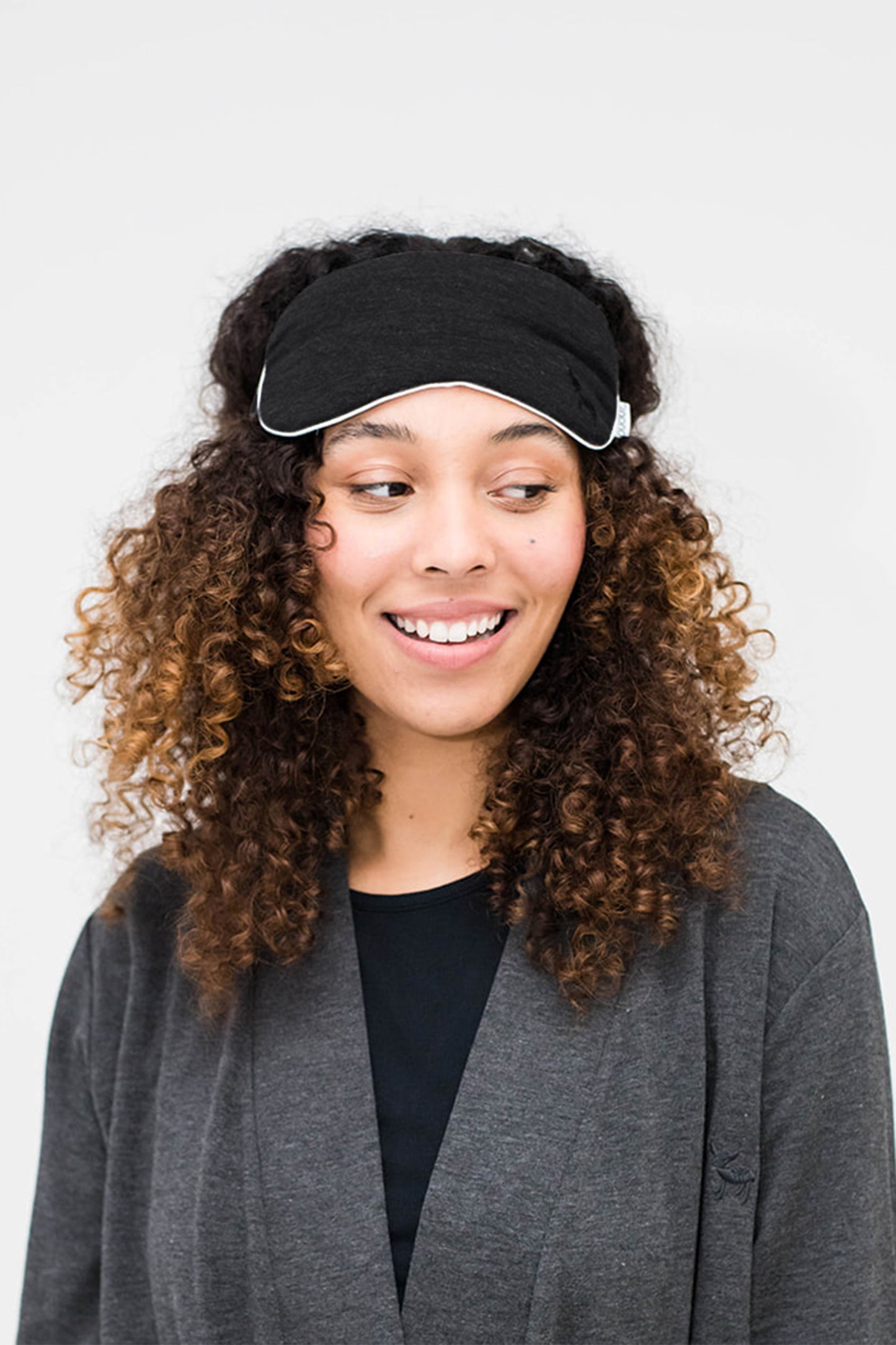 Jessie Eye Mask | Tonal Pudu | Black