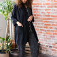 Dahlia Belted Kimono | Black