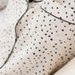 Gracie Sleep Dress | Cloud with Black Dots