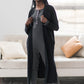 Madison Duster Cardigan | Black