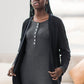Madison Duster Cardigan | Black