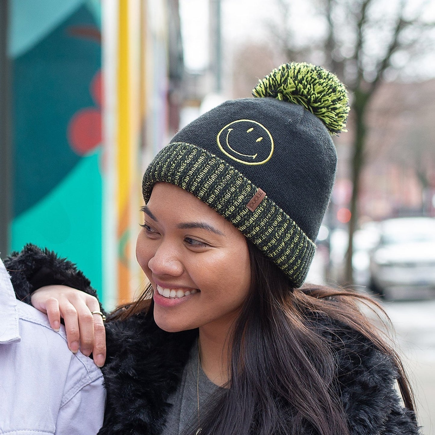 Smiley® x Pudus Winter Beanie | Camo