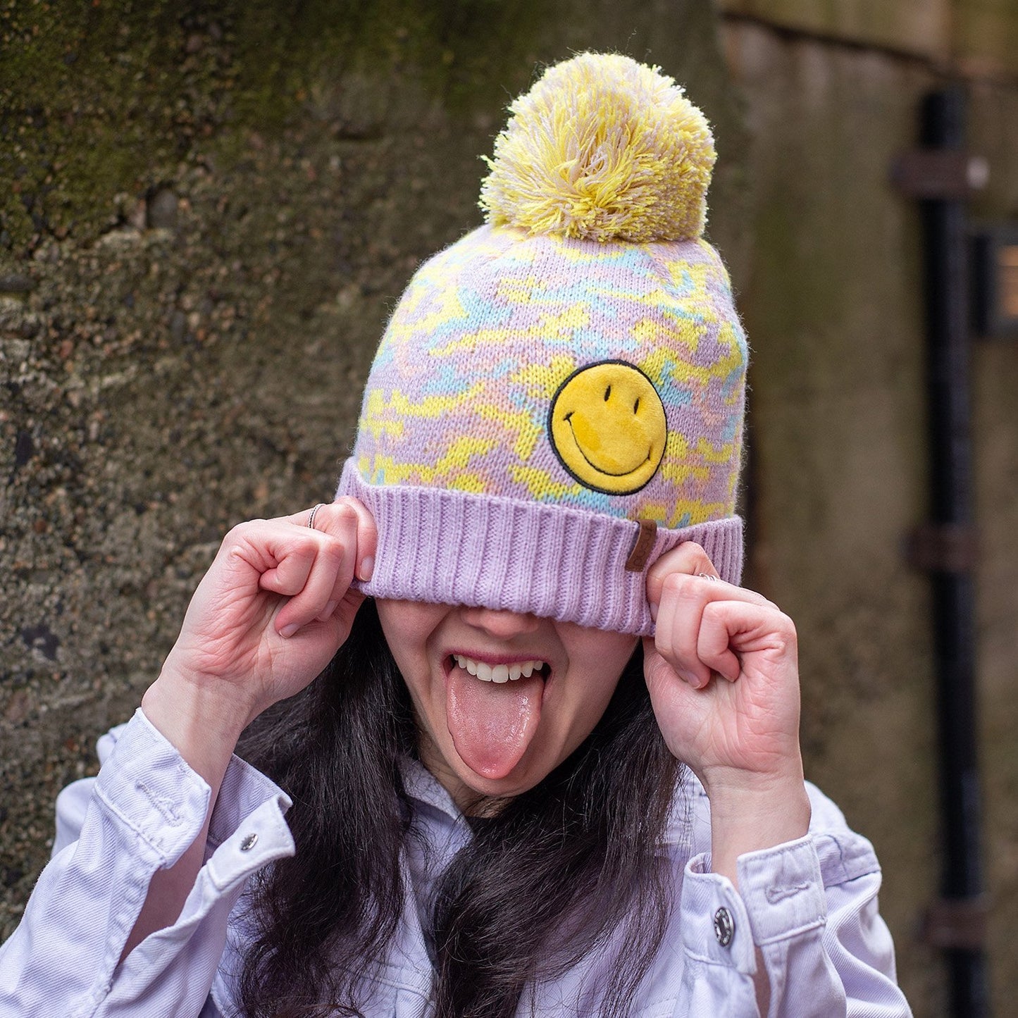Smiley® x Pudus Winter Beanie | Camo