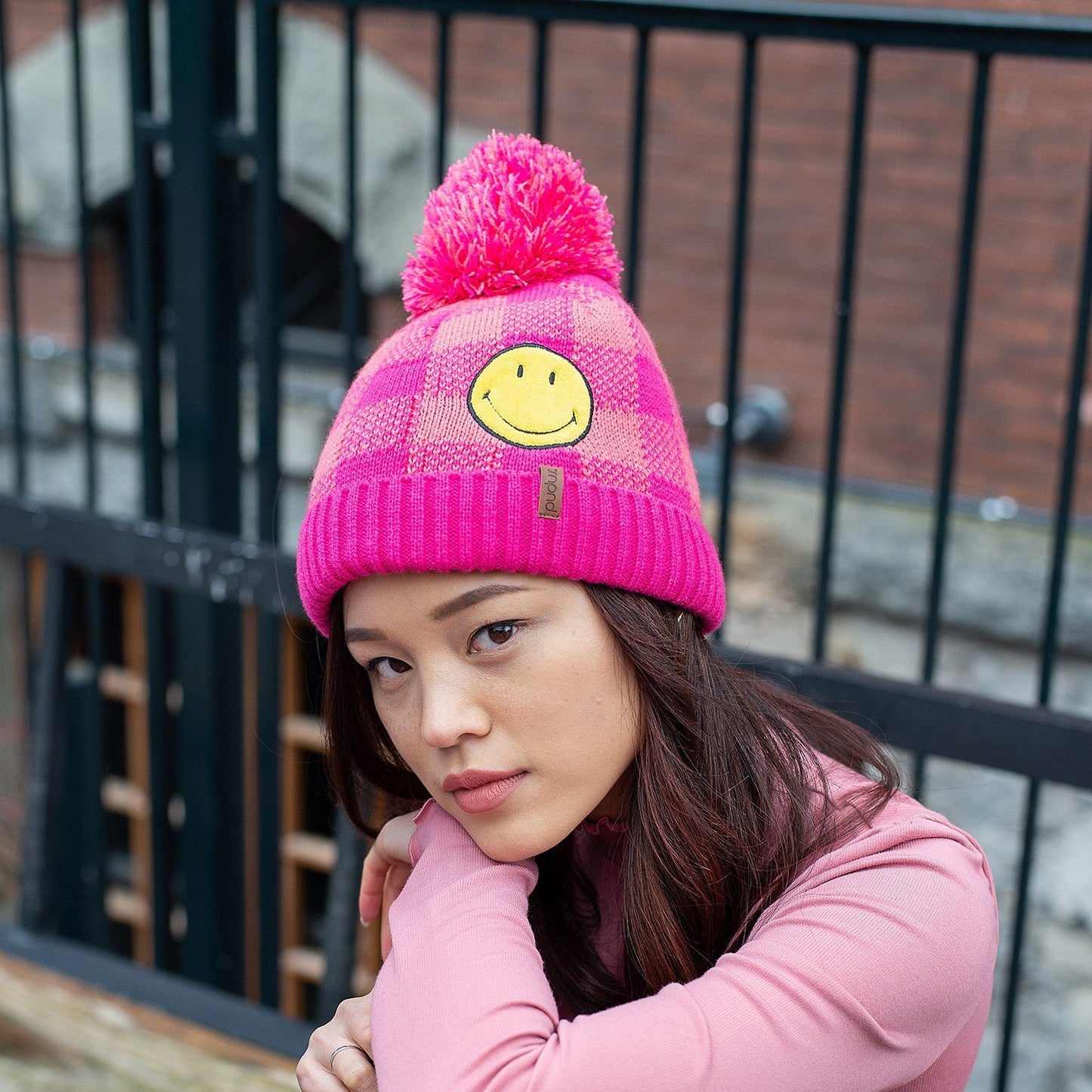 Smiley® x Pudus Winter Beanie | Camo
