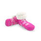 Kids Classic Slipper Sock | Snowflake Pink
