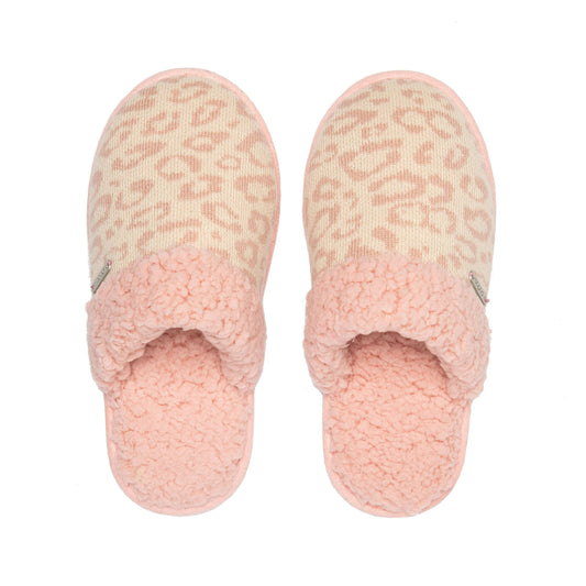 Pastel Creekside Slide Slippers | Cheetah Pink Dogwood