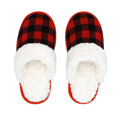 Creekside Slide Slippers | Lumberjack Red