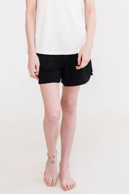 Brooklyn Sleep Short |Black