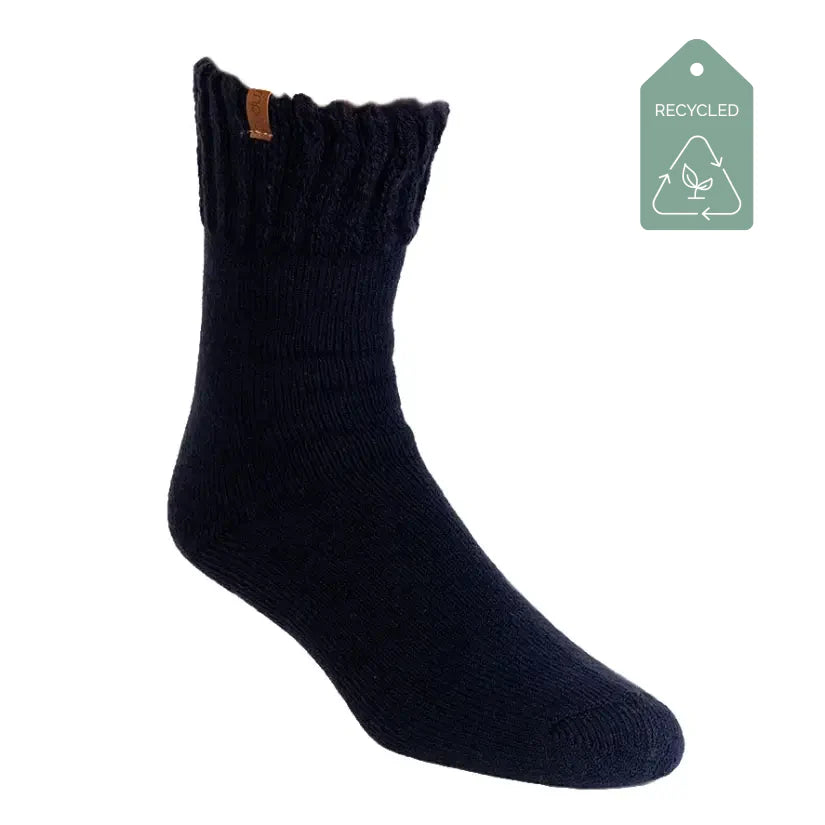 Blue Boot Socks - Adult Short