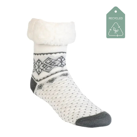 Ugly Sweater  Arcticice - Recycled Slipper Socks